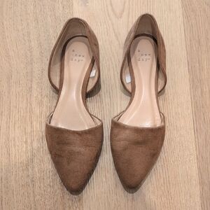 A New Day Women's Brown Pointed Loafers